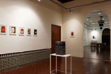 CONTACT, Galerie Bertuchi 30, Ecole des Arts et Métiers Tétouan, Marokko. Copyright Thomas Rabente